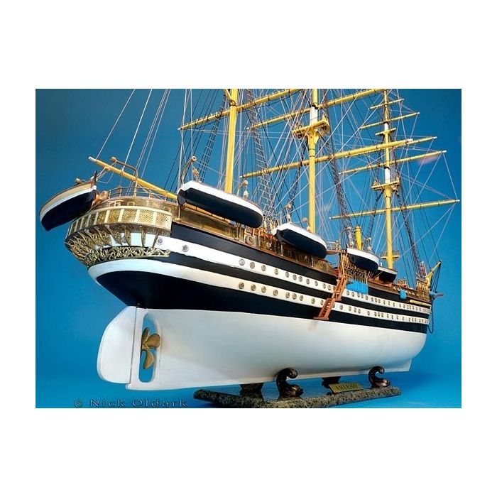 Mantua Amerigo Vespucci Italian Training Ship 1:100 Scale Wood Kit