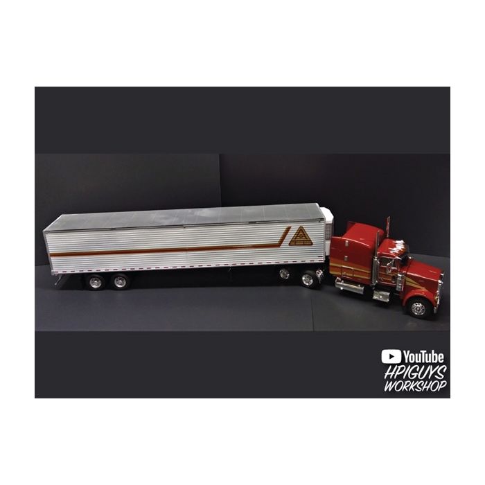 AMT Reefer American Semi Truck Trailer Plastic Model Kit