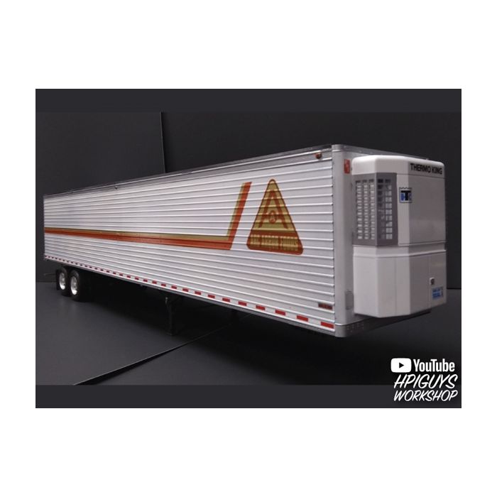 AMT Reefer American Semi Truck Trailer Plastic Model Kit