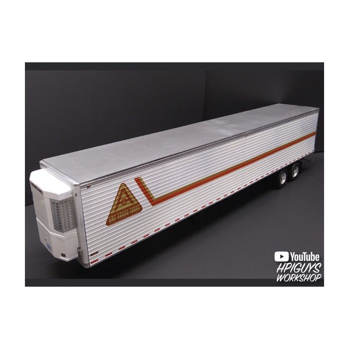 AMT Reefer American Semi Truck Trailer Plastic Model Kit