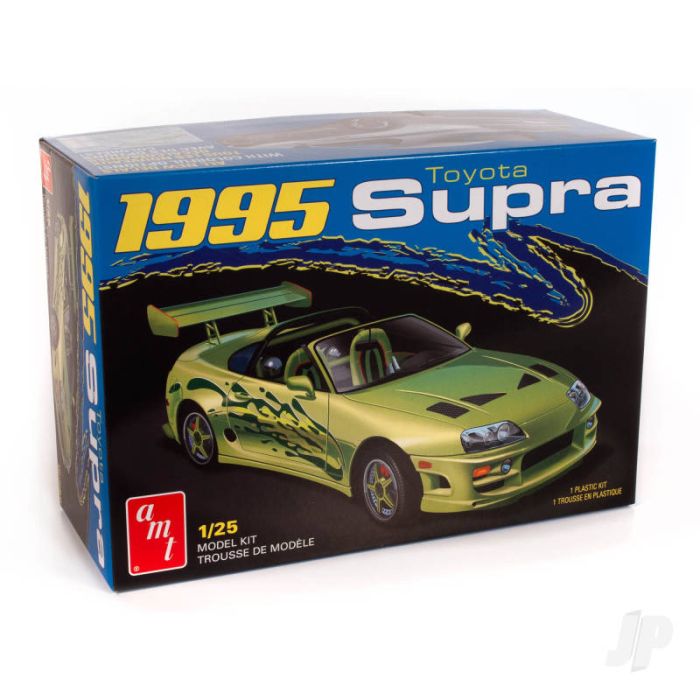 AMT 1:25 1995 Toyota Supra Twin Turbo Tuner Plastic Model Car Kit