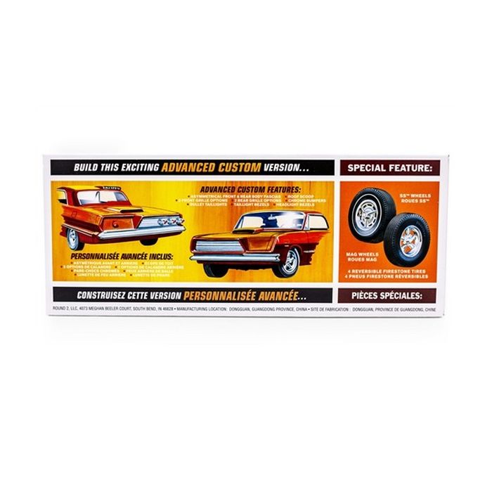 AMT 1:25 1963 Chevy Impala SS 2T Plastic Kit Car Model American
