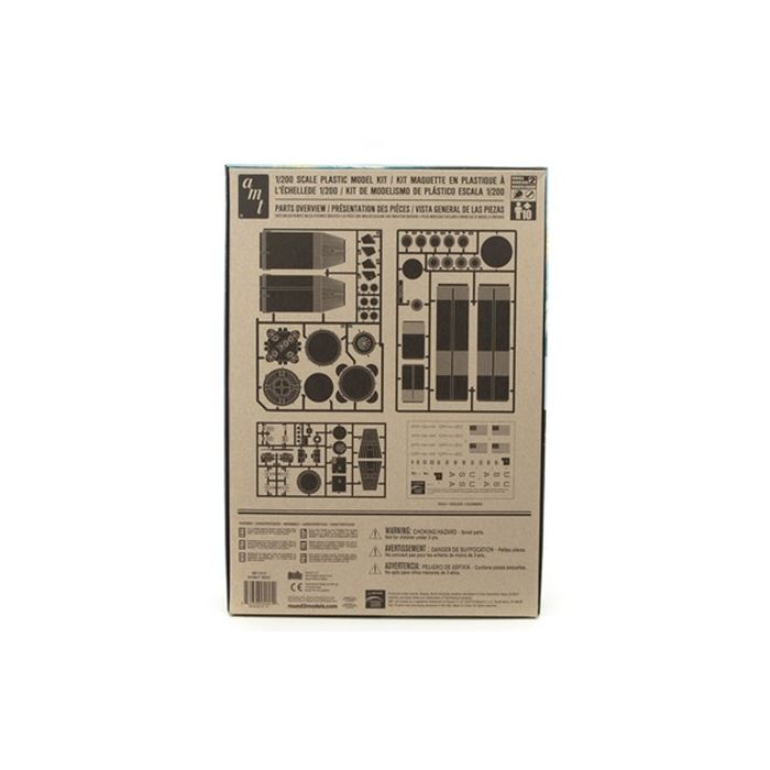 AMT 1:200 NASA Saturn V Rocket Space Plastic Kit Model
