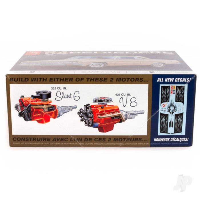 AMT 1964 Plymouth Belvedere (w/Straight 6 Engine) 2T Plastic Kit
