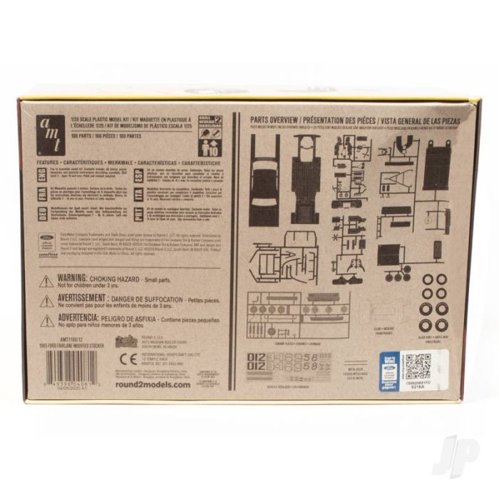 AMT 1965 Ford Fairlane Modified Stocker Plastic Kit