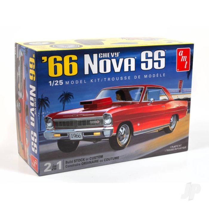 AMT 1966 Chevy Nova SS 2T Plastic Kit