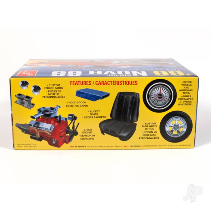 AMT 1966 Chevy Nova SS 2T Plastic Kit