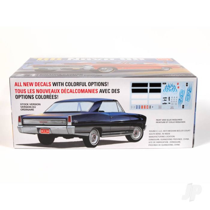 AMT 1966 Chevy Nova SS 2T Plastic Kit