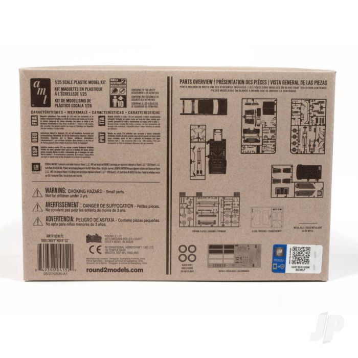 AMT 1966 Chevy Nova SS 2T Plastic Kit