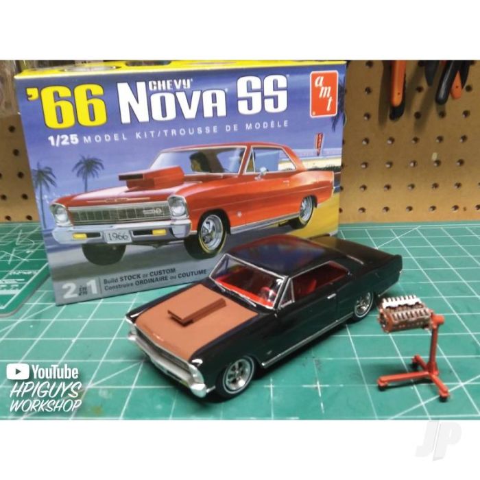AMT 1966 Chevy Nova SS 2T Plastic Kit