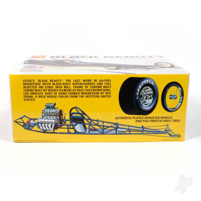 AMT Steve McGee Black Beauty Wedge Dragster Plastic Kit