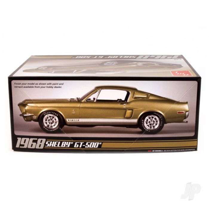 AMT 1:25 1968 Ford Shelby Mustang GT500 Cobra Classic Bullitt Car Plastic Kit