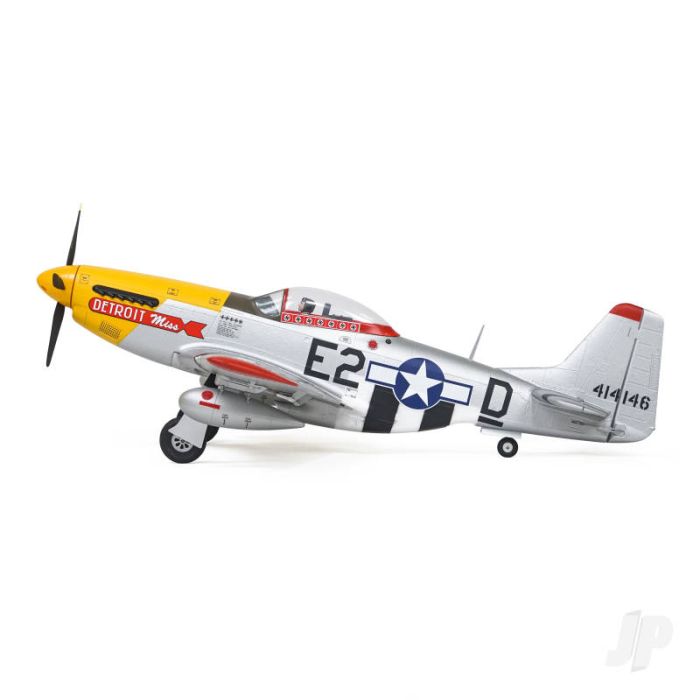 Arrows Hobby P-51 Mustang 'Detroit Miss' (1100mm) ARTF (no Tx/Rx/Bat) RC Plane