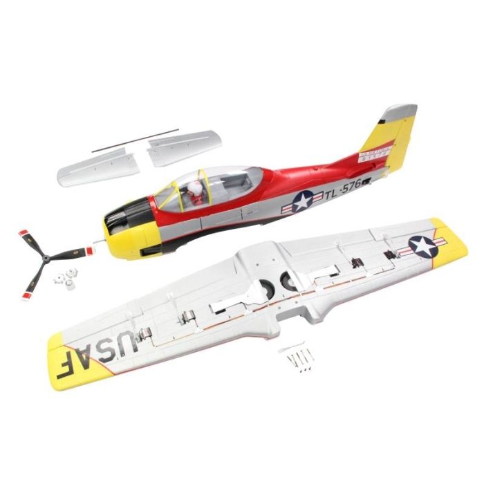 T-28 Trojan 1100mm PNP with Retracts - Arrows Hobby RC Scale Trainer Aircraft