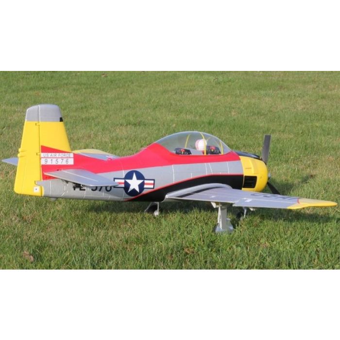 T-28 Trojan 1100mm PNP with Retracts - Arrows Hobby RC Scale Trainer Aircraft