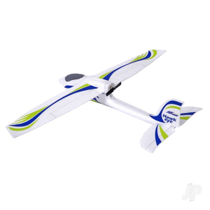 Arrows Hobby Hawk Eye RTF Ready To Fly Electric RC Model Trainer Plane w/Gyro