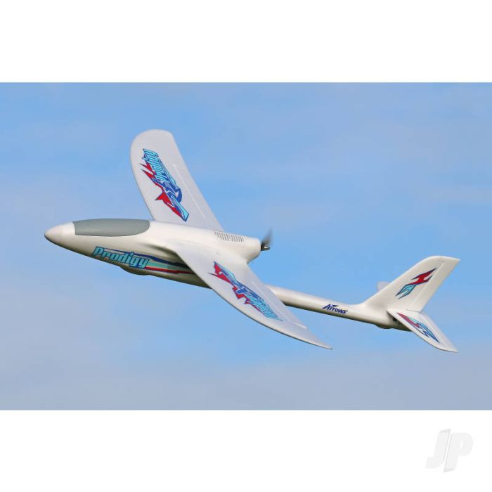 Arrows Hobby Prodigy RTF Ready To Fly Electric RC Model Trainer Plane w/Gyro