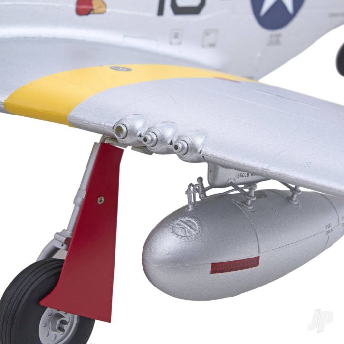 Arrows Hobby P-51 Mustang PNP w/ Vector Stabilisation System (850mm) RC Plane
