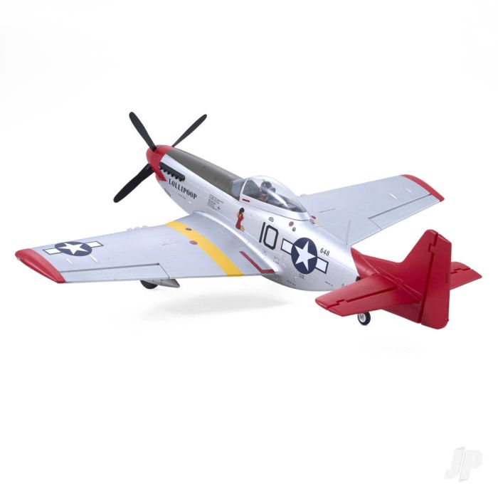 Arrows Hobby P-51 Mustang PNP w/ Vector Stabilisation System (850mm) RC Plane