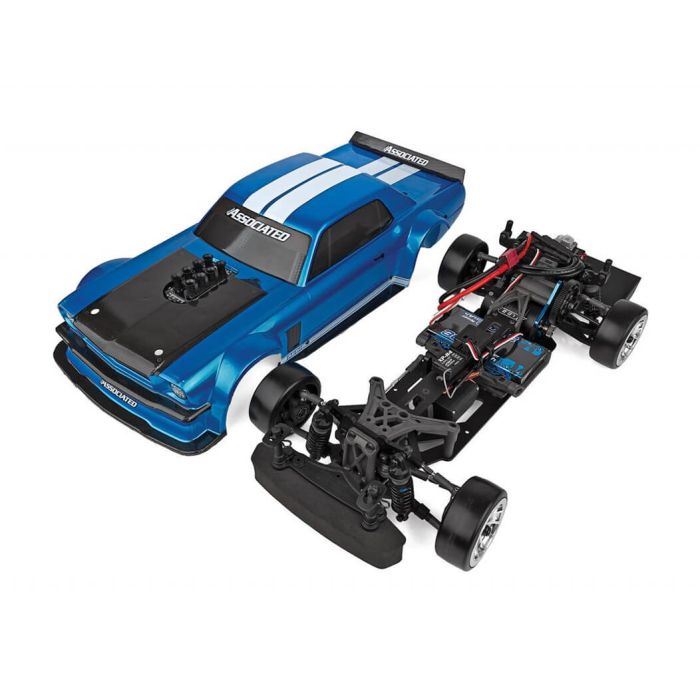 Team Associated 1:10 DC10 Mustang Style ARTR (no Batt/Cgr) Brushless RC Drift Car