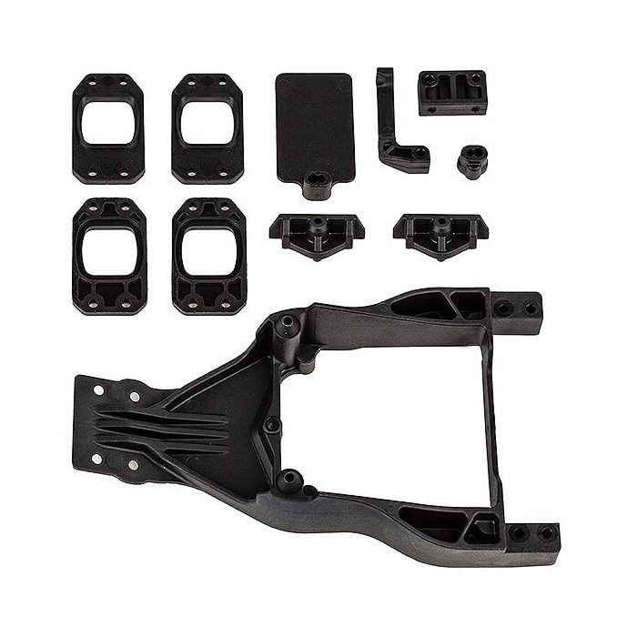 Team Associated DR10M Front Chassis Plate & Gearbox Mount Se