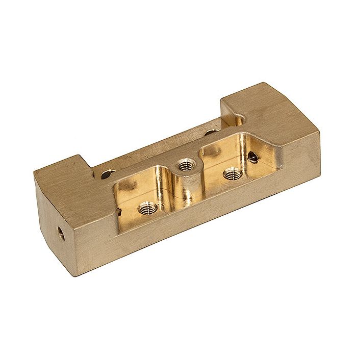 Team Associated DR10M FT Brass Arm Mount D, 50g