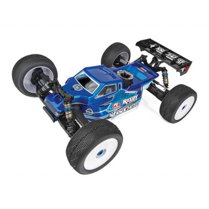 Team Associated 1:8 RC8T4 Team Kit 1/8 Nitro RC Truggy + Gear Upgrade