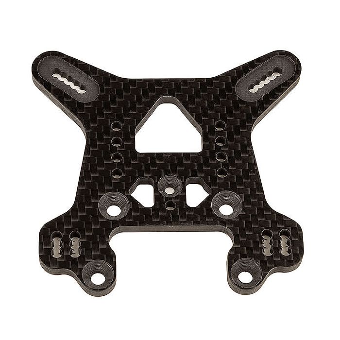 Team Associated RC8B4 FT Rear Shock Tower, Carbon Fibre