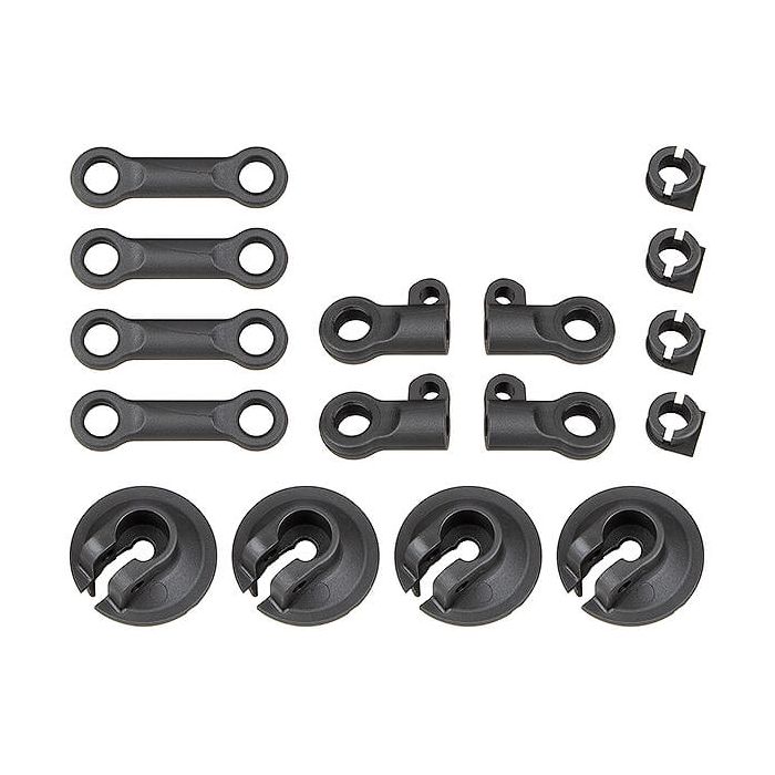 Team Associated RC8B4 Spring Cups And Shock Rod Ends