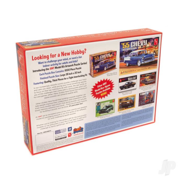 AMT 1955 Chevy Bel Air 1000 Piece Jigsaw Puzzle 