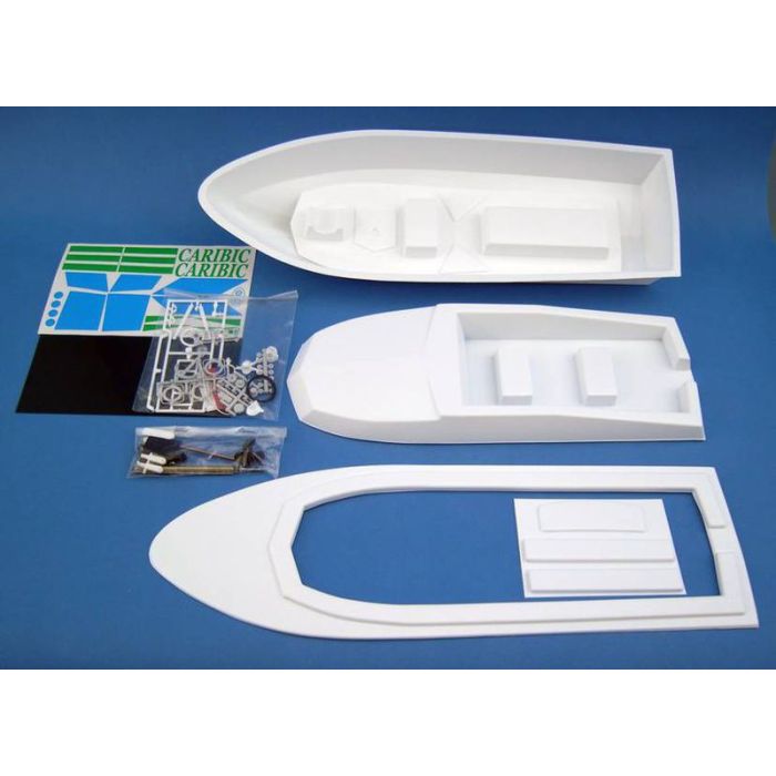 Aero-Naut Caribic Motor Yacht 1:32 Scale RC Boat Kit