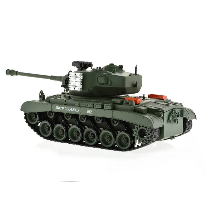 Brother RC Tank 1:18 WW2 US M26 Pershing w/ Lights, Sound & Shoots!