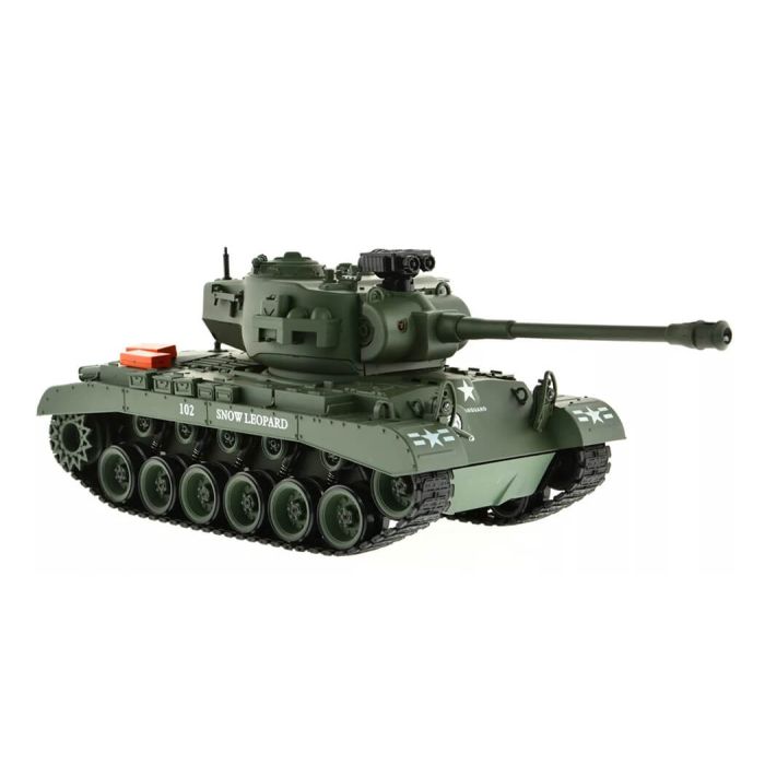 Brother RC Tank 1:18 WW2 US M26 Pershing w/ Lights, Sound & Shoots!