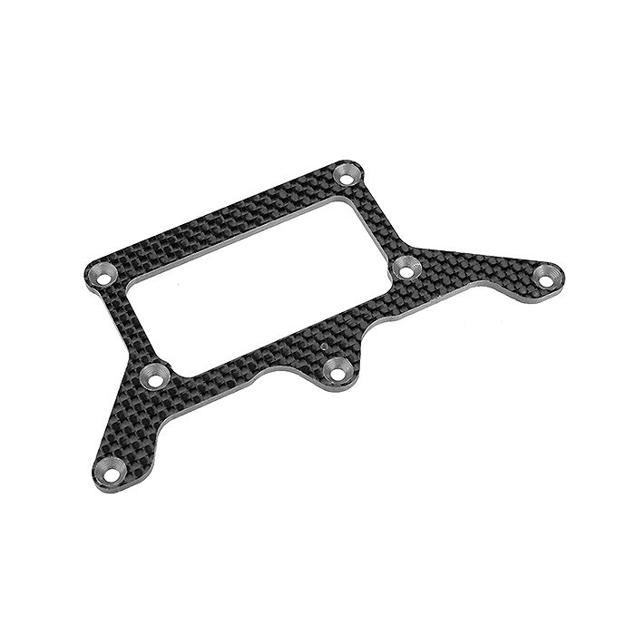 Corally Rear Pod Lower Plate Ssx12 Graphite 2.5mm 1 Pc