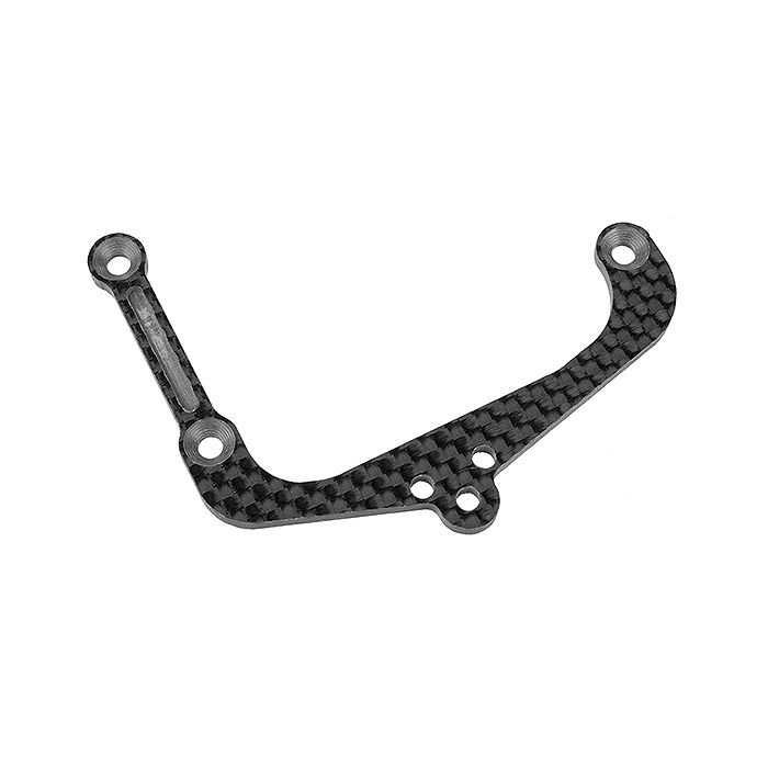 Corally Rear Pod Upper Plate Ssx12 Graphite 2.5mm 1 Pc