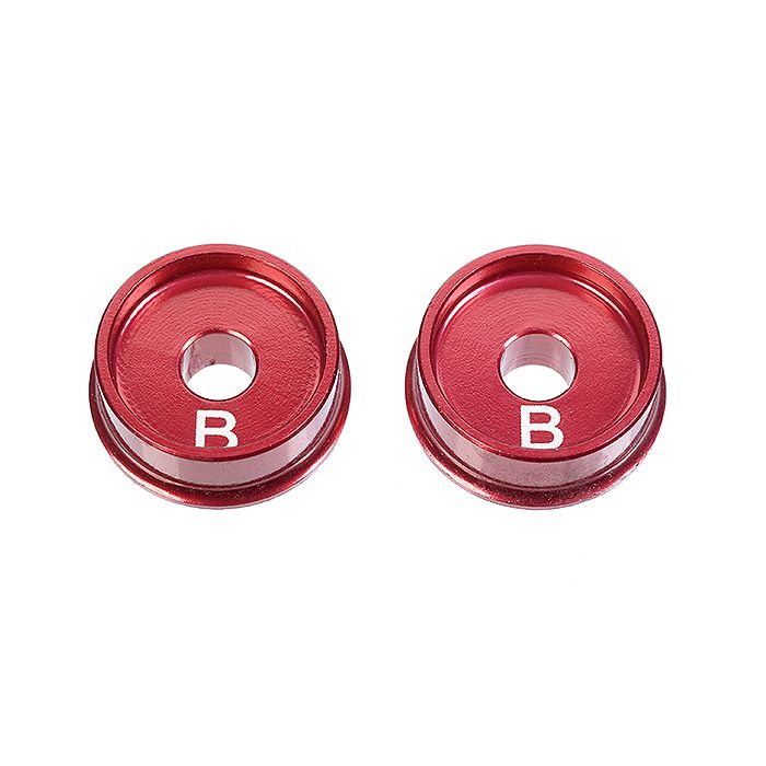 Corally Alum. Lower Arm Cap Ssx12 B 2.5mm 2 Pcs