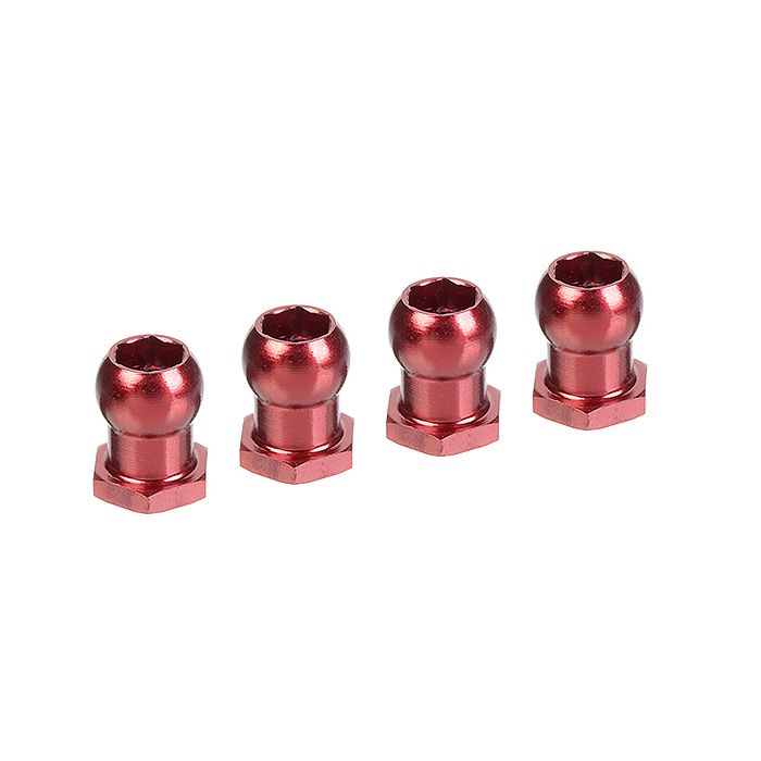 Corally Alum. Steering Ball 4.25mm M3 4 Pcs