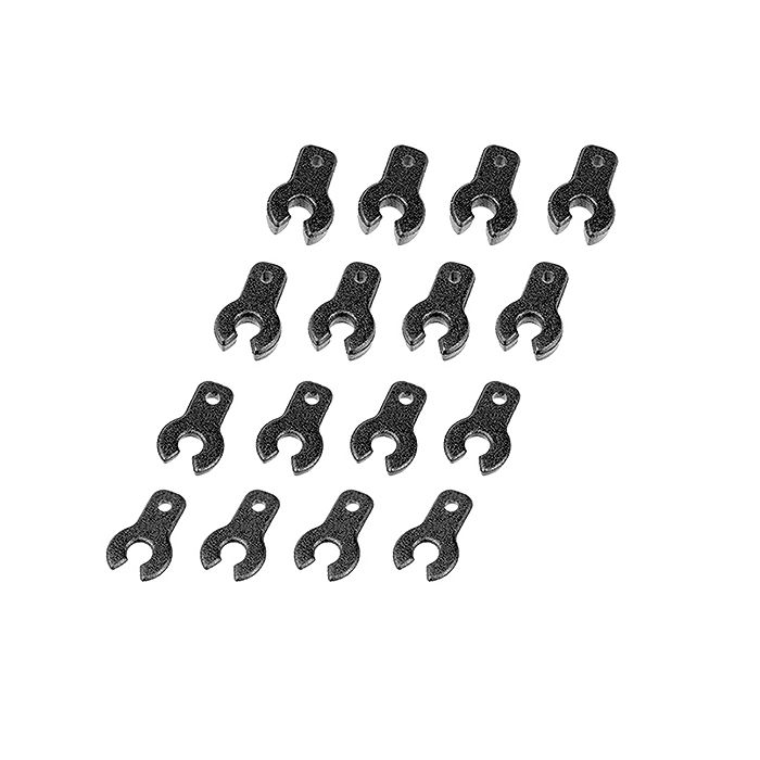 Corally Composite Clip 0.5 1 1.5 2.0mm 4 Pcs Each