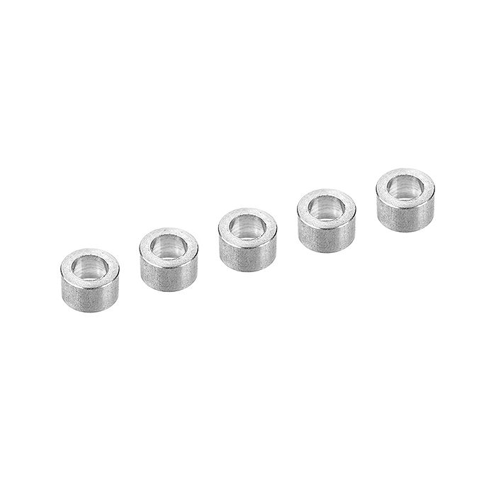 Corally Alum. Shim Ring Id 3mm Od 5mm 3mm 5 Pcs