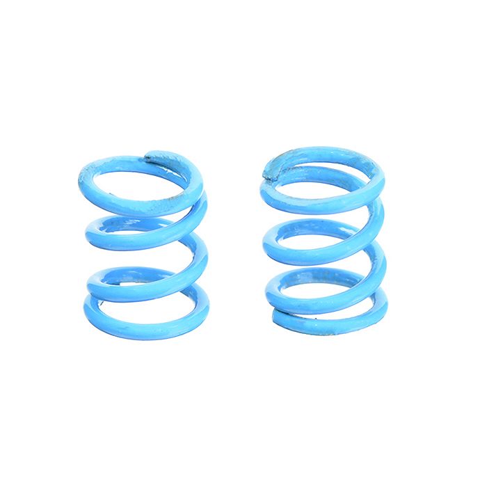 Corally Front Spring Coils Blue 0.6mm Hard 2 Pcs