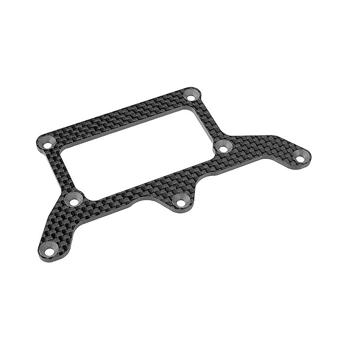 Corally Rear Pod Lower Plate Ssx10 Graphite 2.5mm 1 Pc