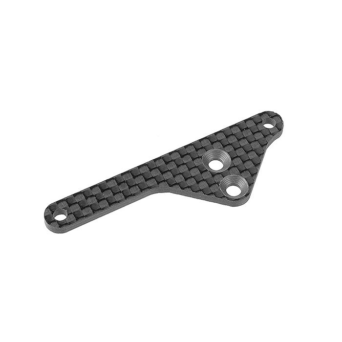 Corally Shock Mount Plate Ssx10 Graphite 2.5mm 1 Pc
