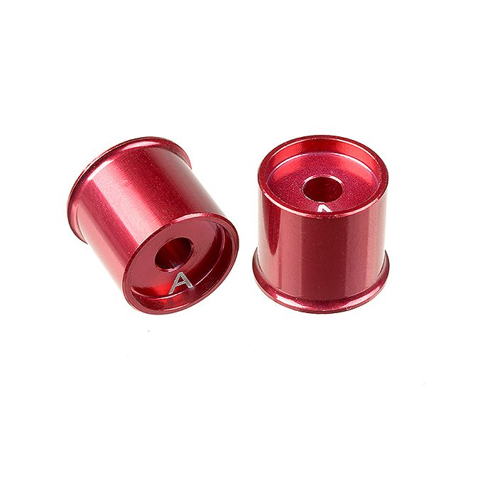 Corally Alum. Lower Arm Cap Ssx10 A 0mm 2 Pcs