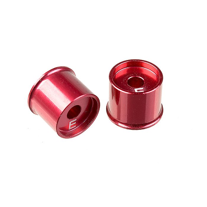 Corally Alum. Lower Arm Cap Ssx10 E +1mm 2 Pcs