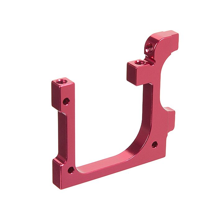 Corally Alum. Rear Bulkhead Mo Tor Fsx10 Ssx10 Left 7075 T6 1