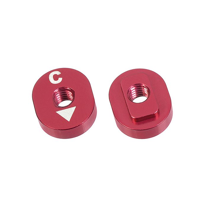 Corally Alum. Excentric Camber Nut C 0 2.0 2 Pcs
