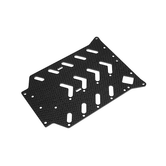 Corally Radio Plate Ssx8r 3k Carbon 1 Pc