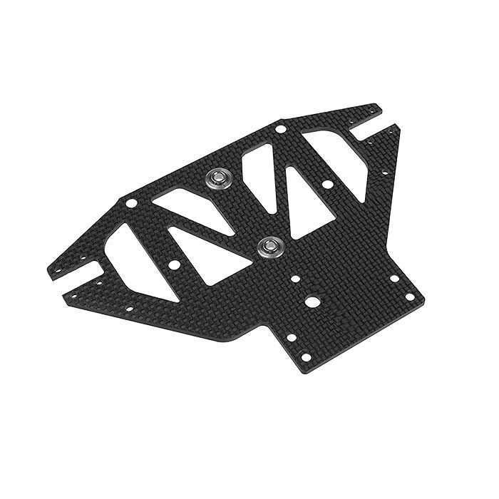 Corally Front Lower Suspension Plate Ssx8r 3k Carbon Spheric