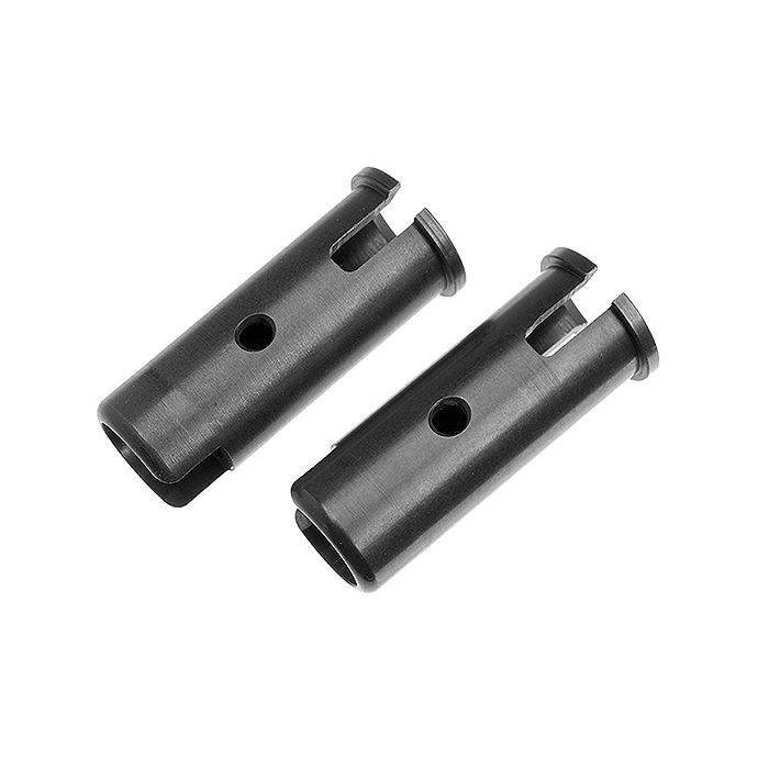 Corally Front Wheel Axle Chrome Steel 2 Pcs