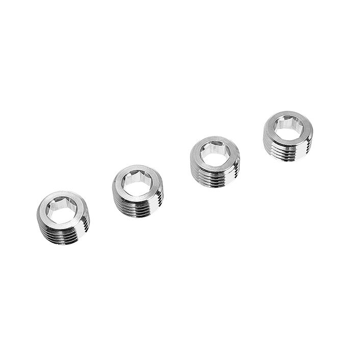 Corally Aluminum Adjusting Nut M10x1 4 Pcs